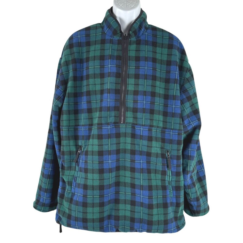 Chubbies The Warmin Up Reversible Jacket Mens‎ XL Fleece Plaid NWT CJ-2035